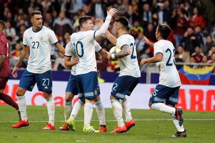 委内瑞拉队在比赛中展现出了良好的比赛状态 委内瑞拉队在比赛中展现出了良好的比赛状态