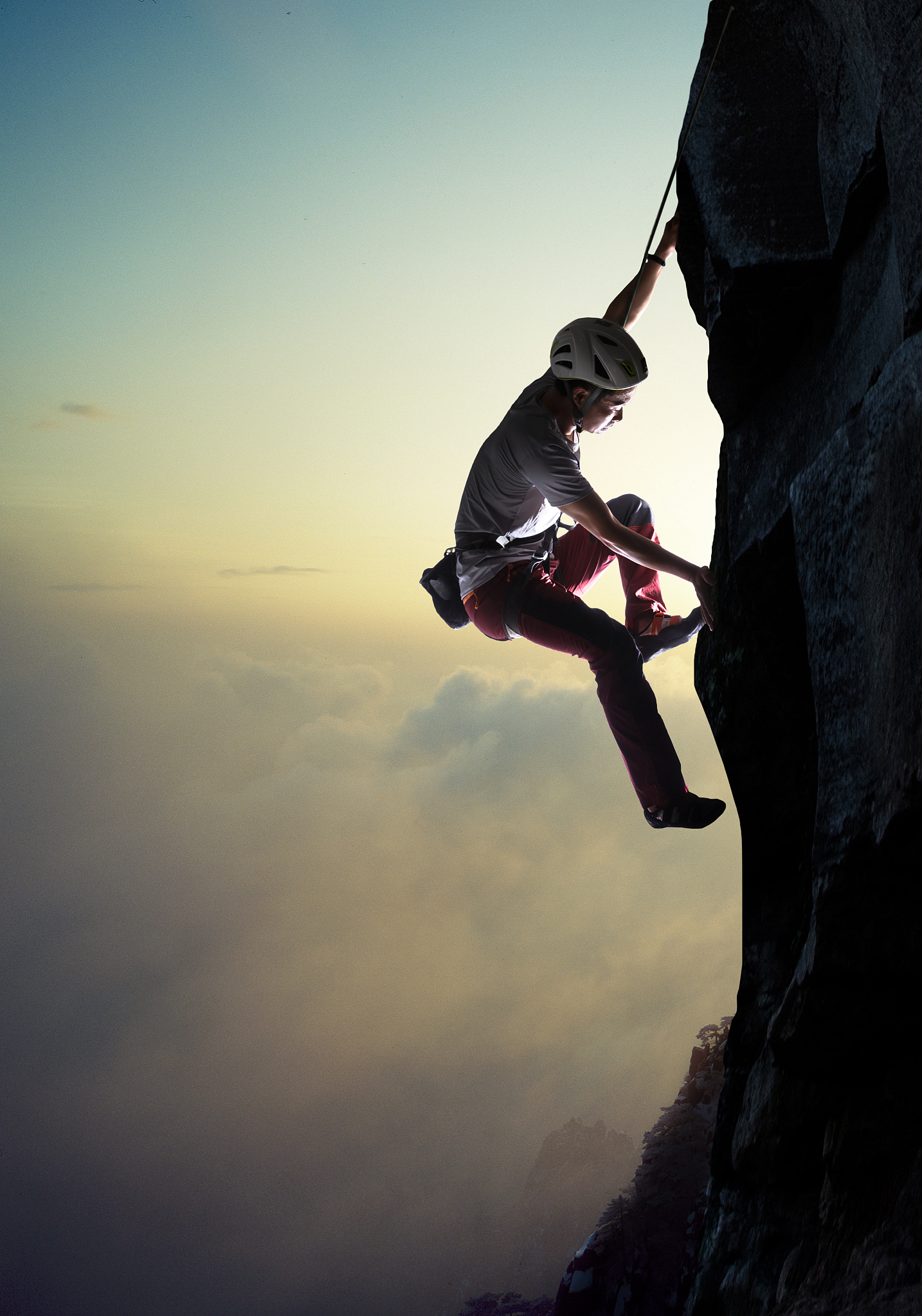 挑战赛场上，每一位运动员都在突破自我