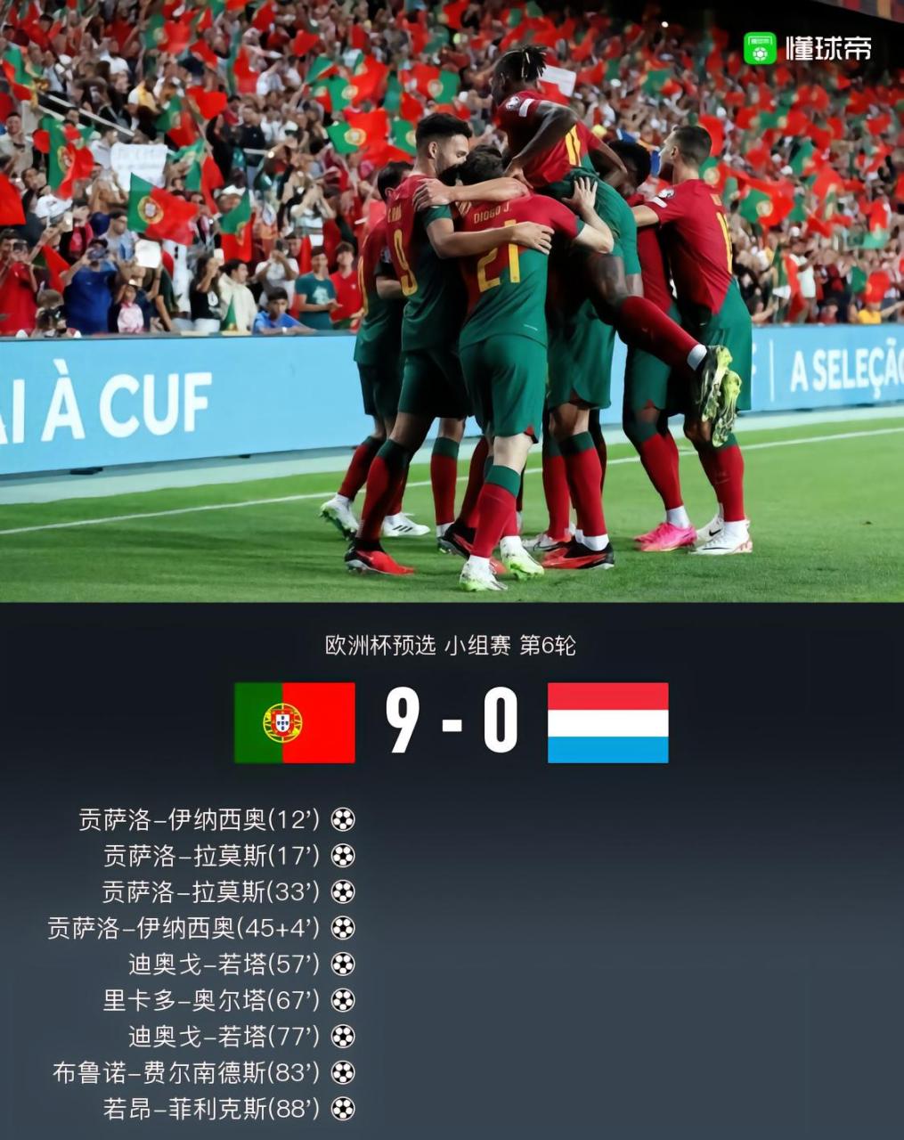 葡萄牙队凭借绝杀晋级欧预赛决赛