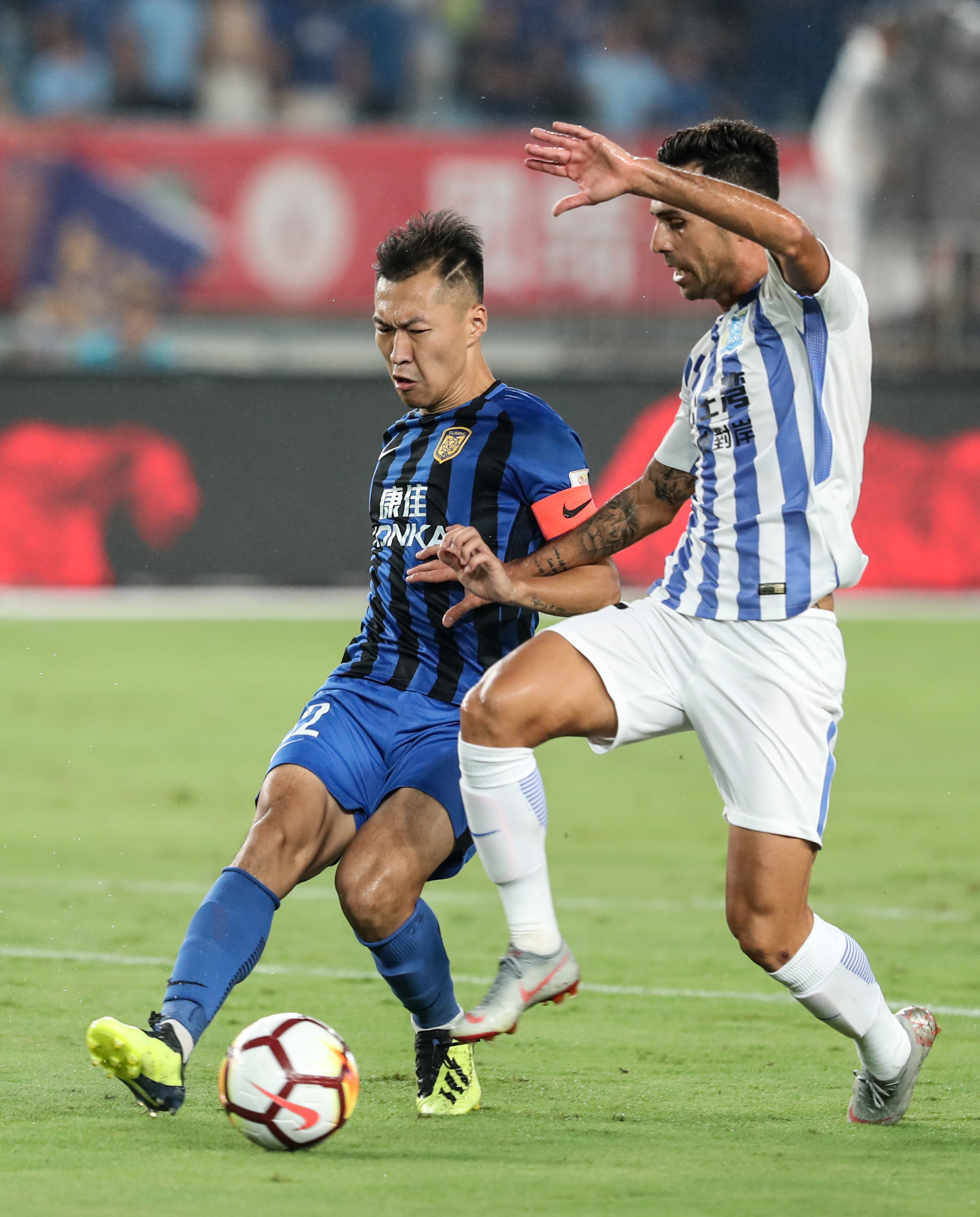 中场节奏：苏宁中场组织持续稳定助攻进球！