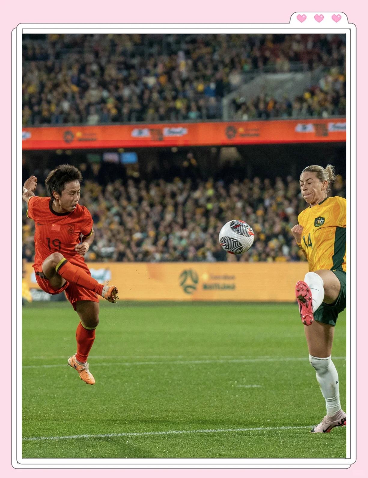 台湾女足队在友谊赛中与对手战成平局