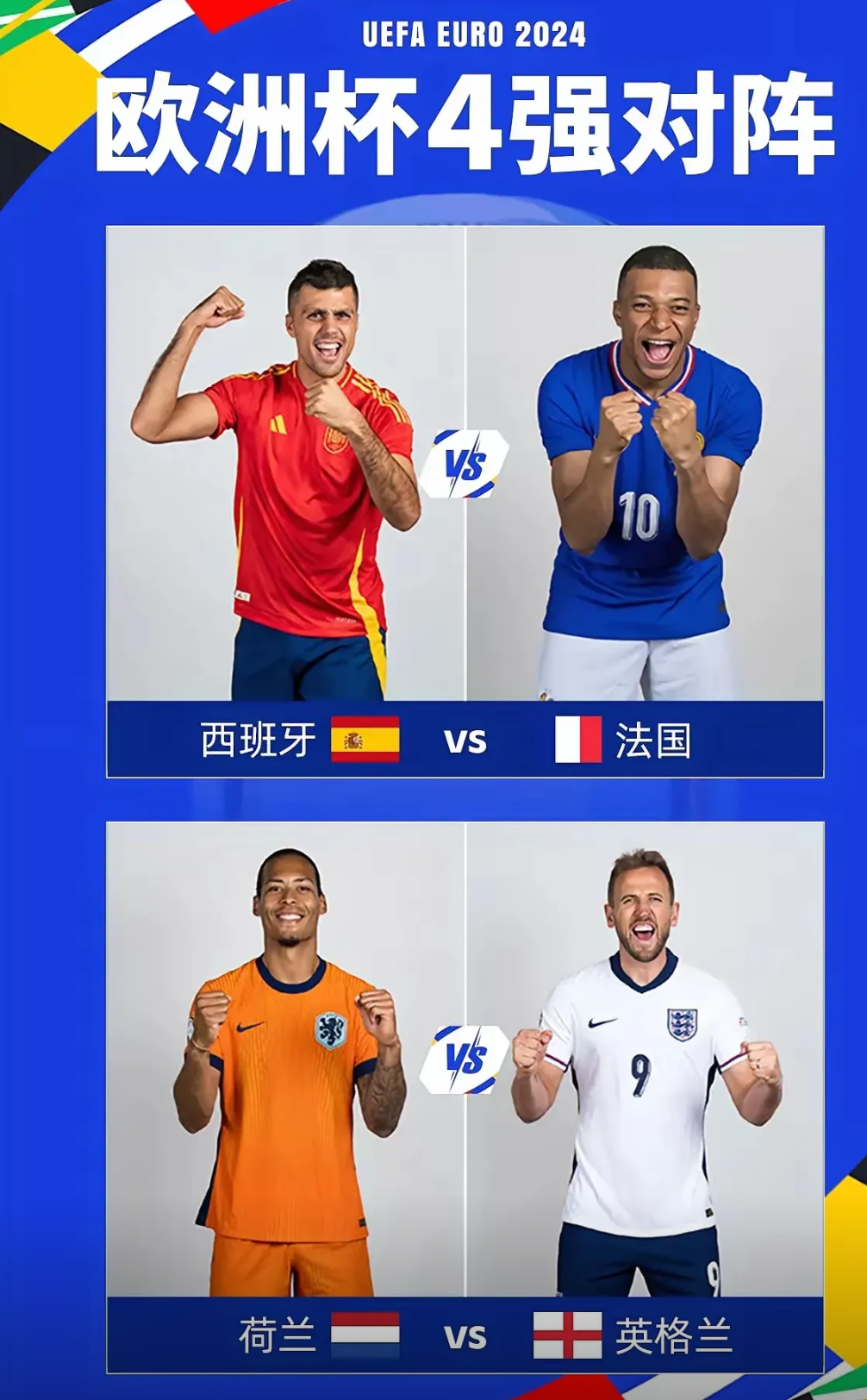 关于荷兰队惊险胜利，晋级欧洲杯四强的信息